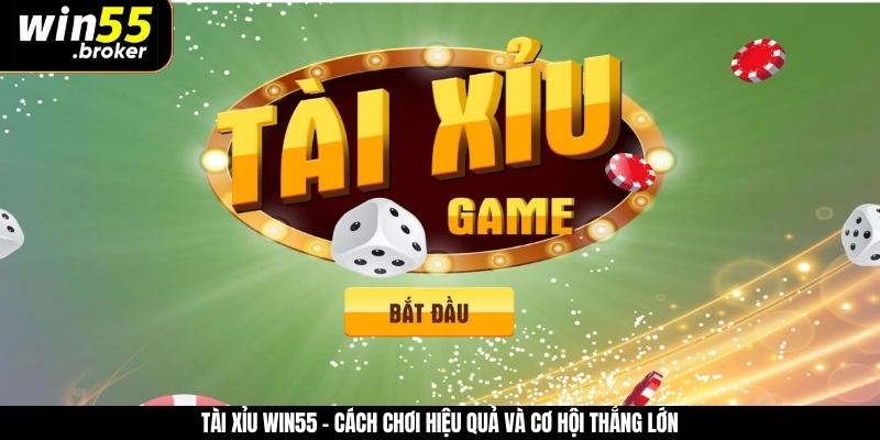 Tài Xỉu WIN55 - Cách Chơi Hiệu Quả Và Cơ Hội Thắng Lớn